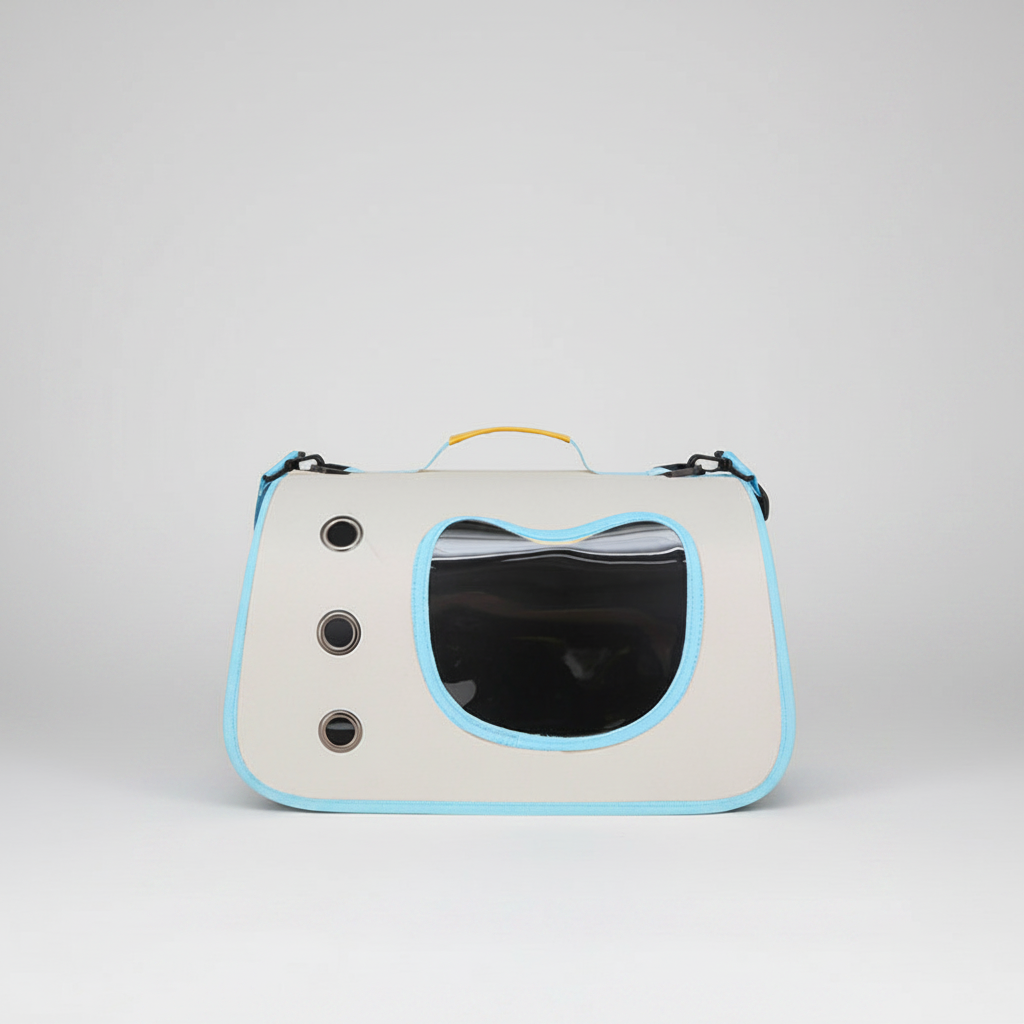 Futuristic Bubble-Window Backpack Carrier for Dogs