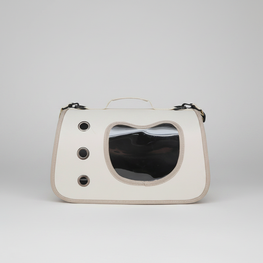 Futuristic Bubble-Window Backpack Carrier for Dogs