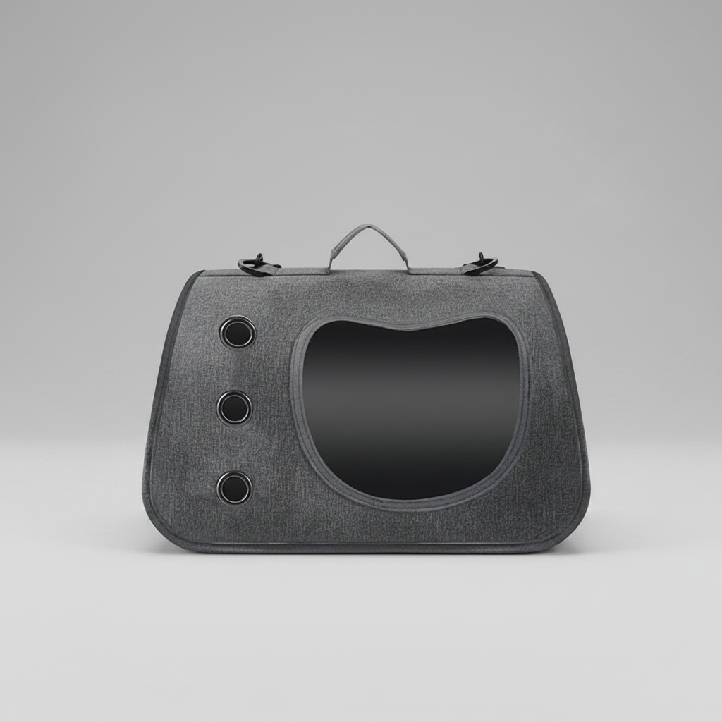 Futuristic Bubble-Window Backpack Carrier for Dogs