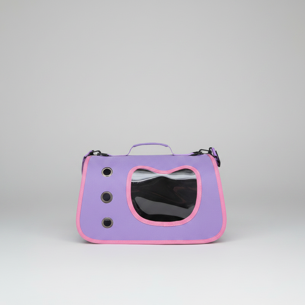 Futuristic Bubble-Window Backpack Carrier for Dogs