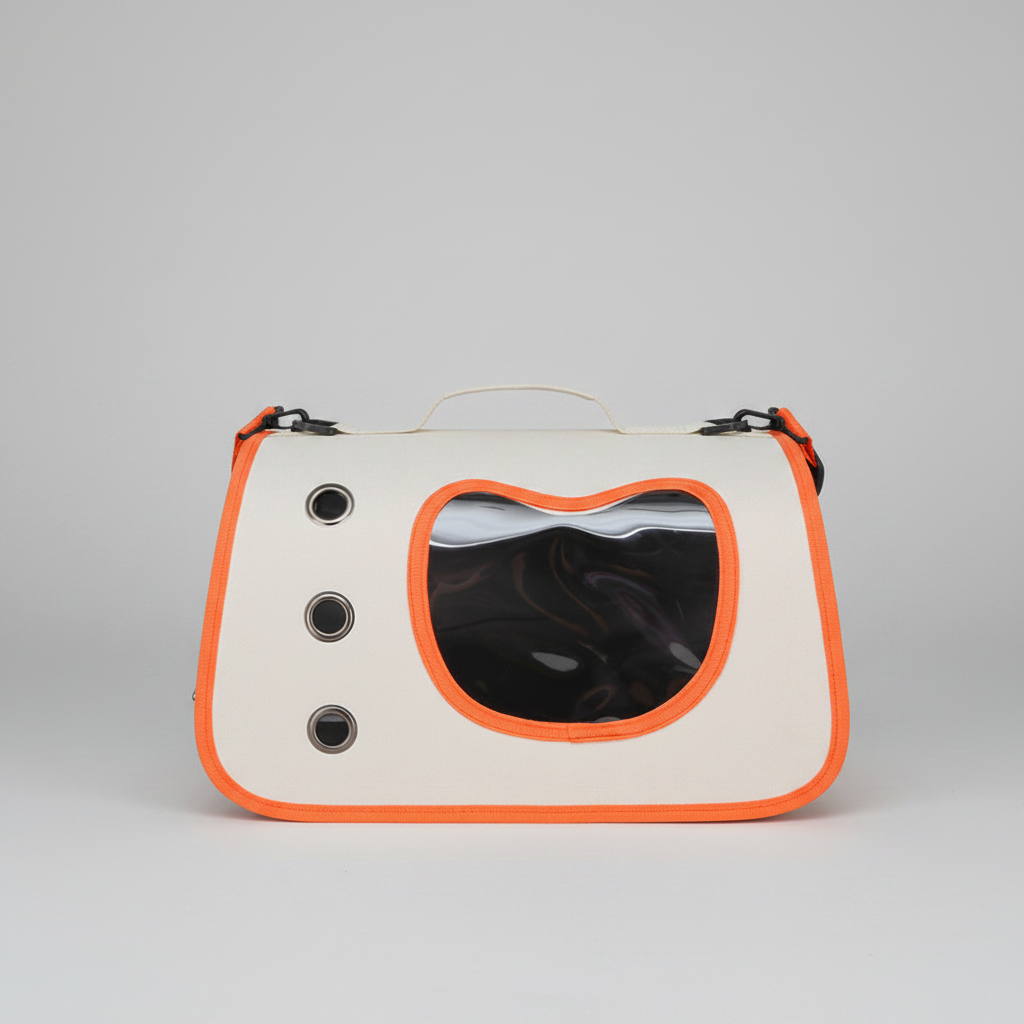 Futuristic Bubble-Window Backpack Carrier for Dogs