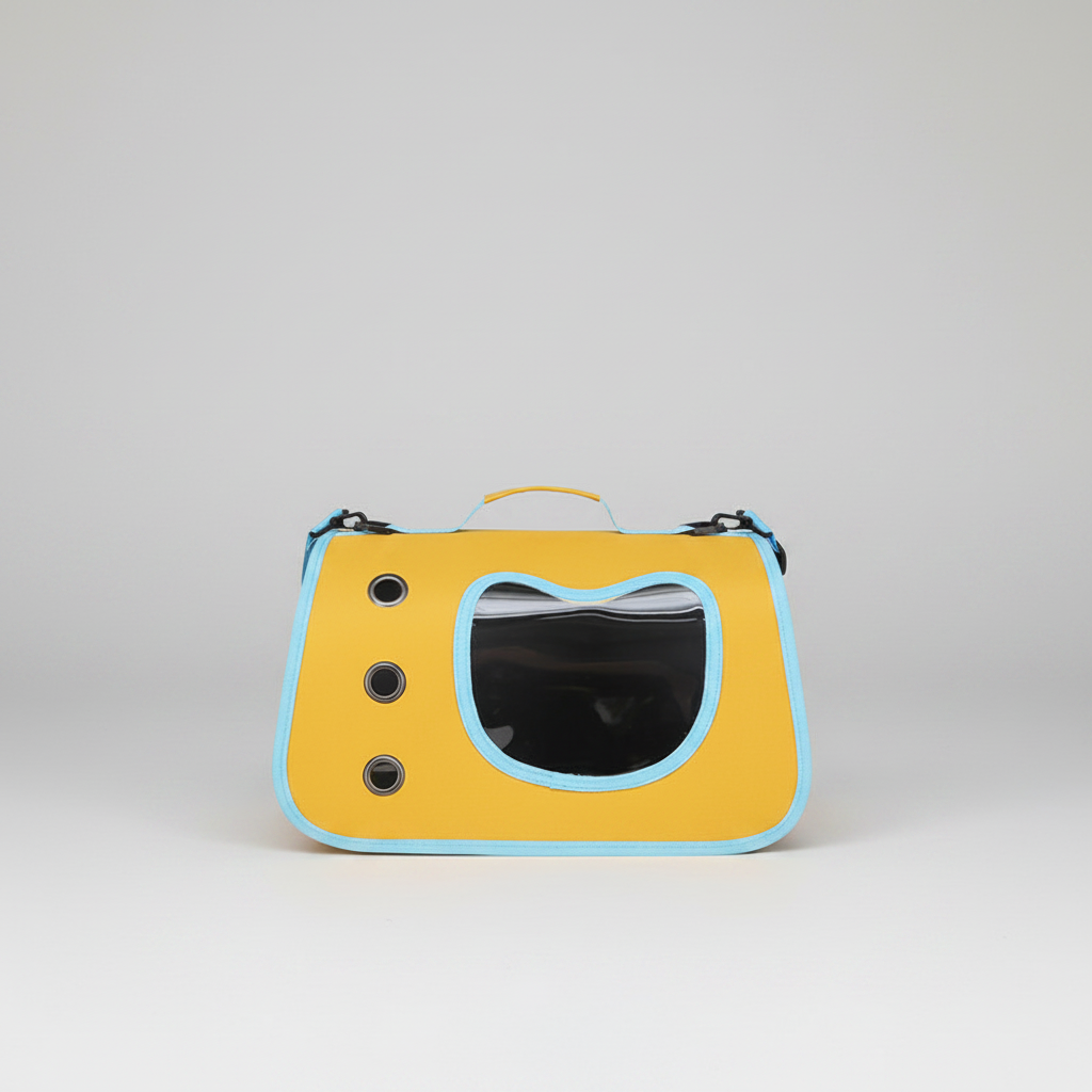 Futuristic Bubble-Window Backpack Carrier for Dogs