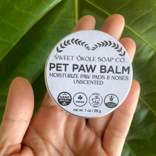 Natural Pet Paw Balm, Moisturizing Paw Salve for Dogs